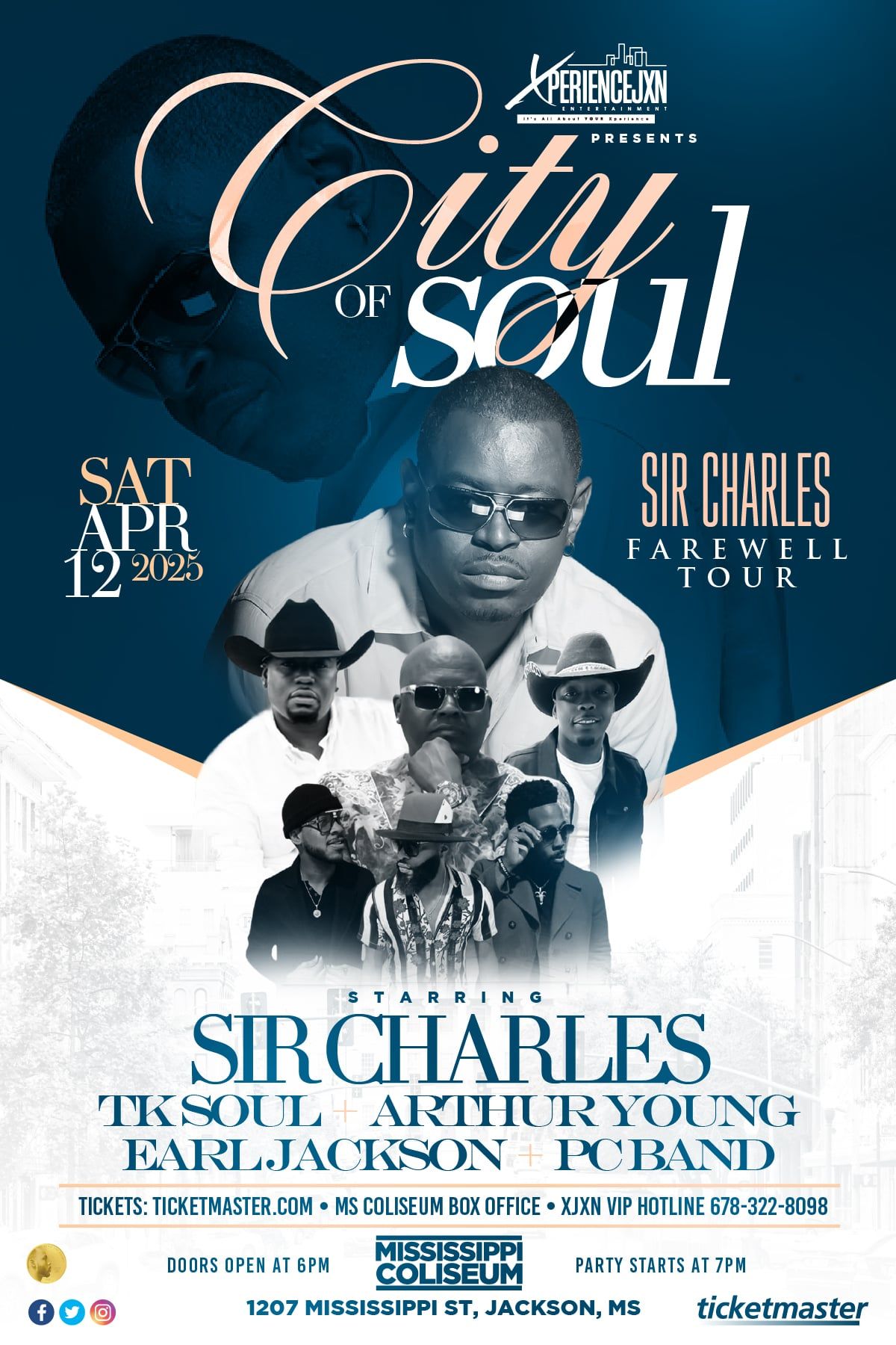 City of Soul Fest 2025 - Sir Charles Jones Farewell Tour