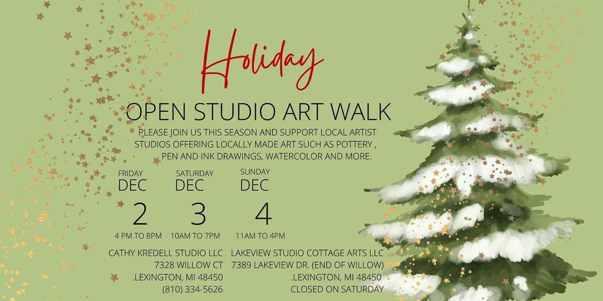 Holiday Open Studio Art Walk