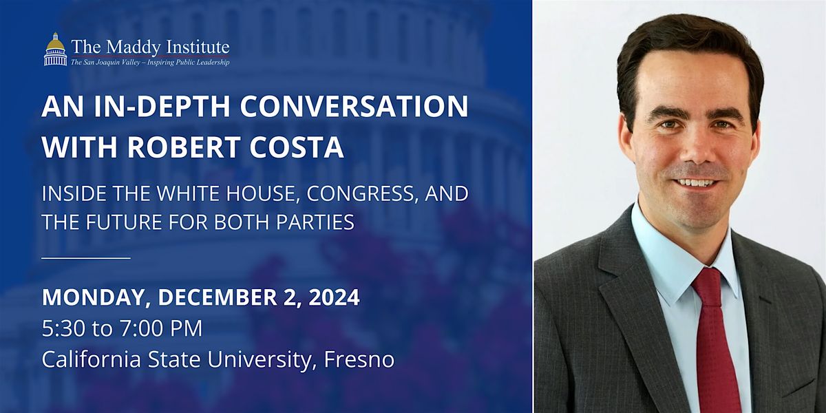 An In-Depth Conversation with Robert Costa