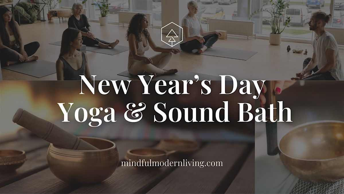 New Year's Day Yoga & Sound Bath Meditation