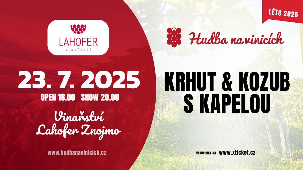 Krhut & Kozub s kapelou - Vina\u0159stv\u00ed LAHOFER - 23. \u010dervence