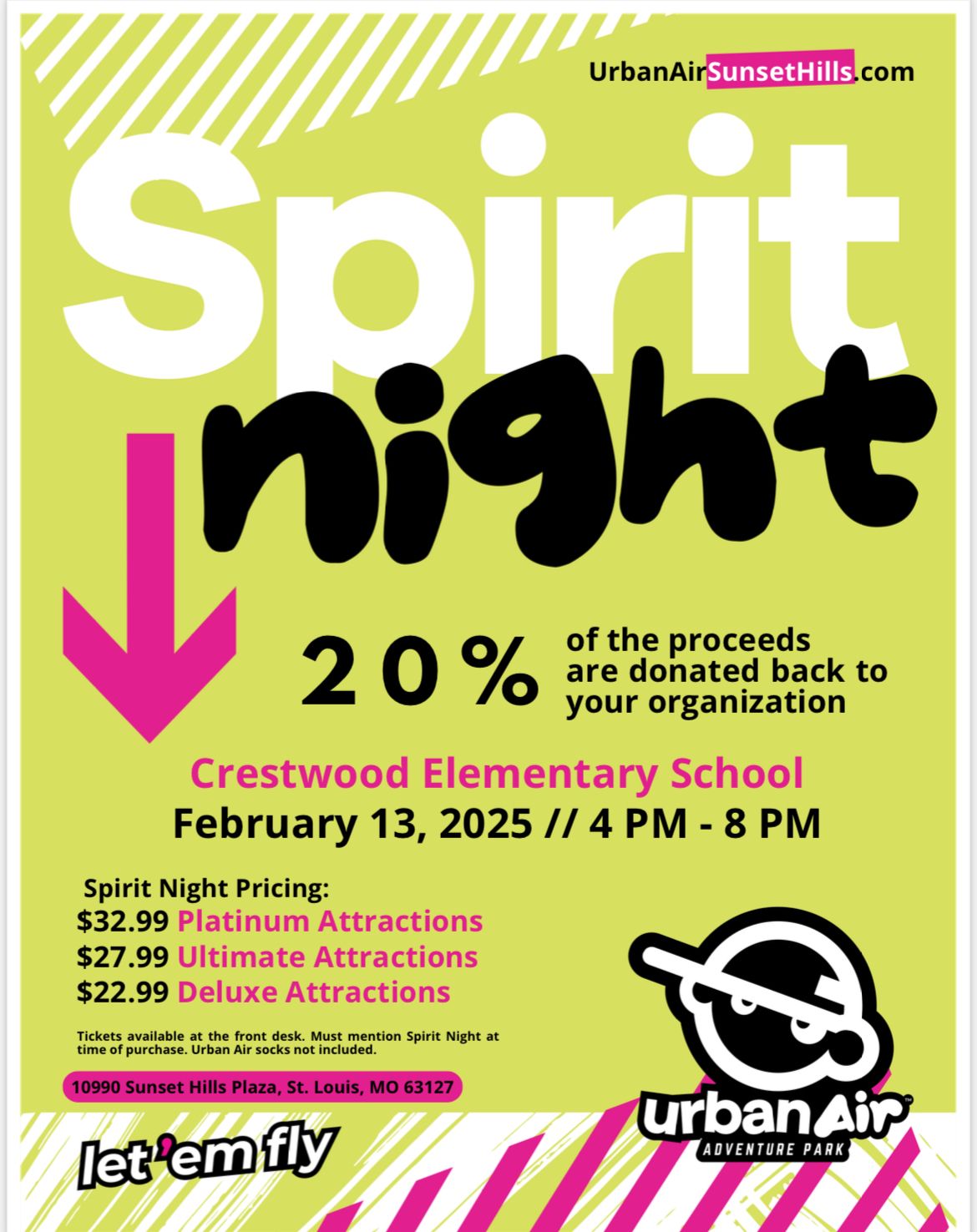 Urban Air Spirit Night