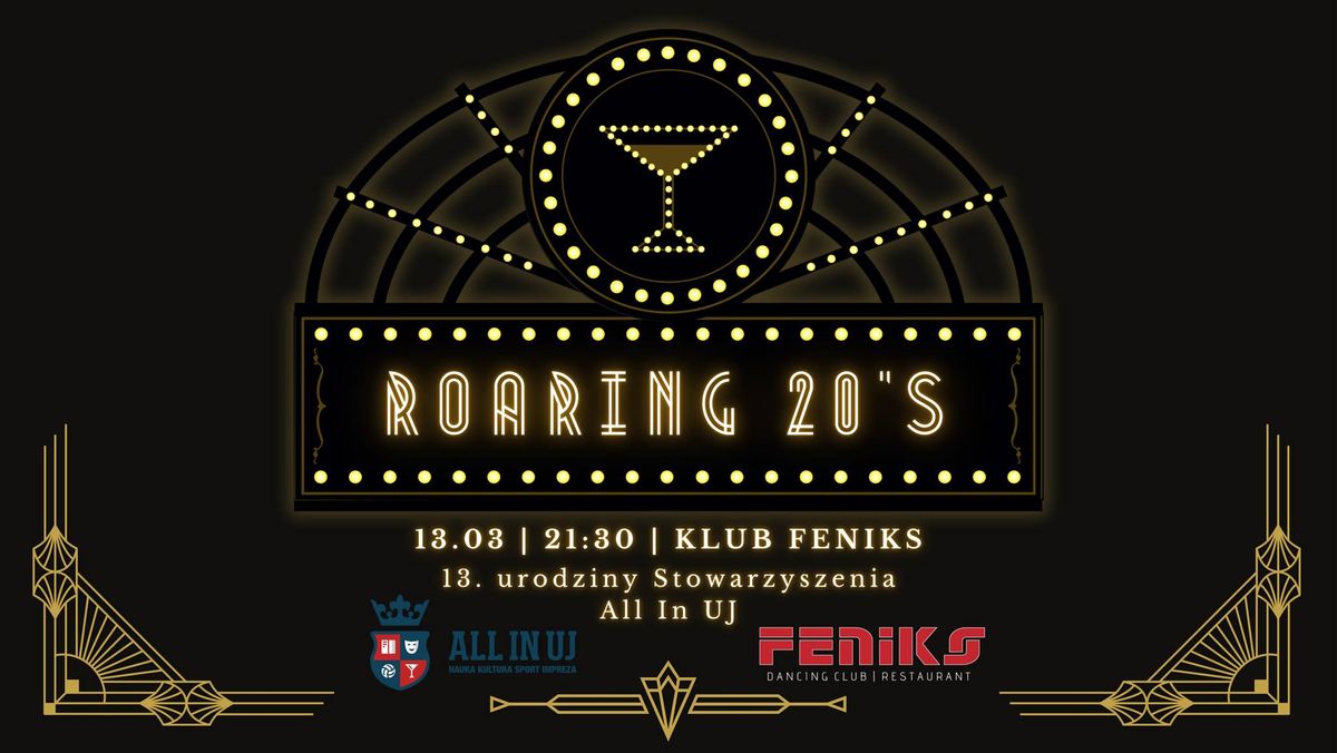 Roaring 20's \ud83d\udc83 | 13. urodziny Stowarzyszenia All In UJ