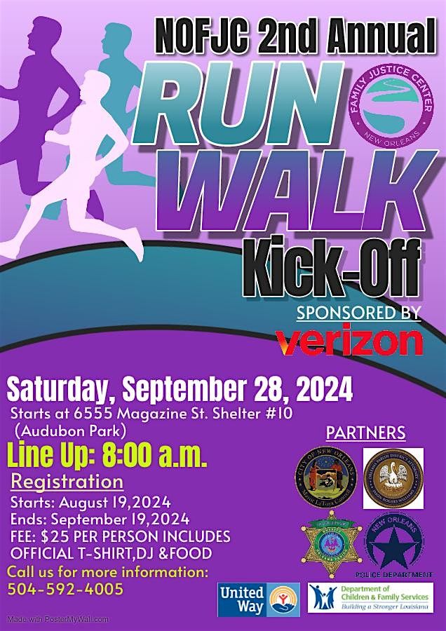 2nd Annual Run Walk Kick-Off