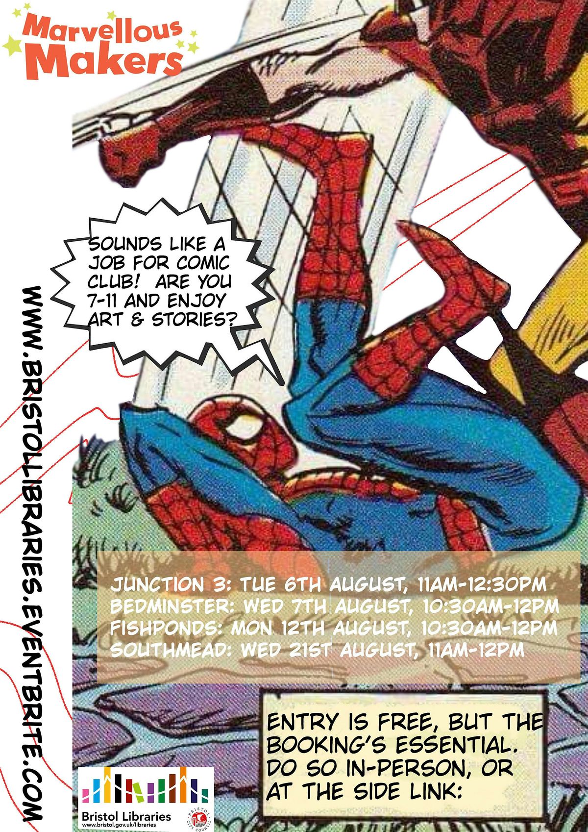 Comics Club at Bedminster Library