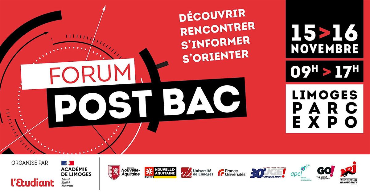 Le Forum Post Bac \u00e0 Limoges