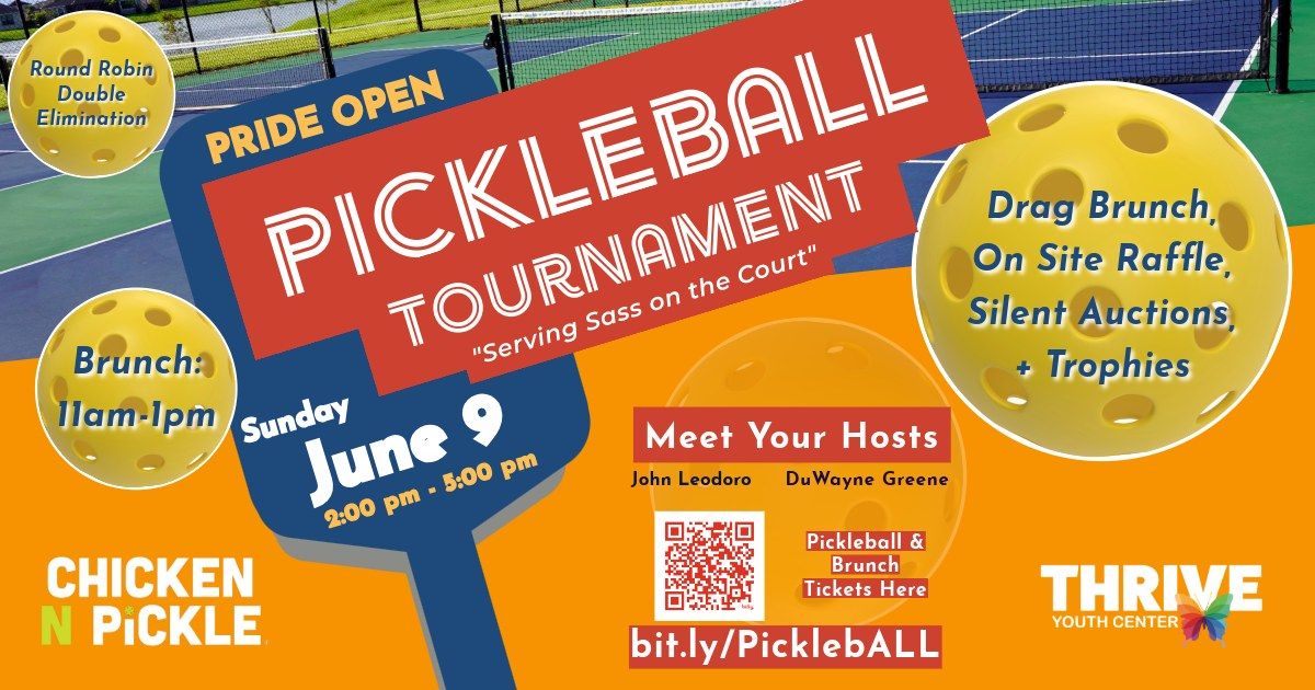 Pickleball Tournament: Serving Sass on the Court!