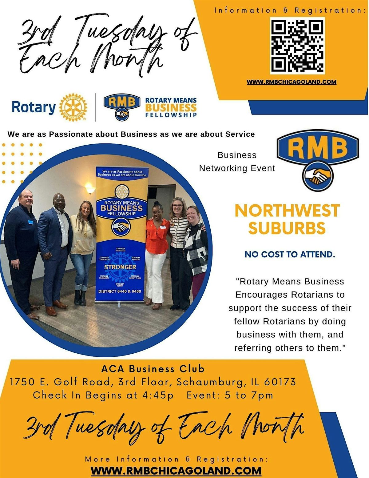 Rotary Means Business- Northwest Suburbs: A Business Networking Event