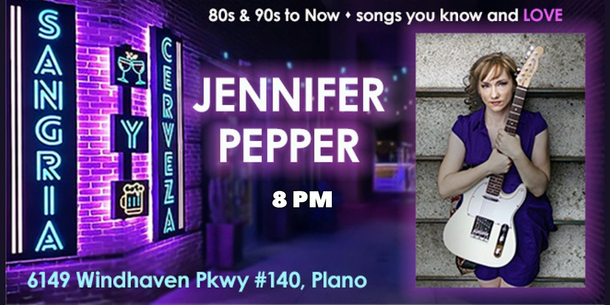 Live Music with Jennifer Pepper