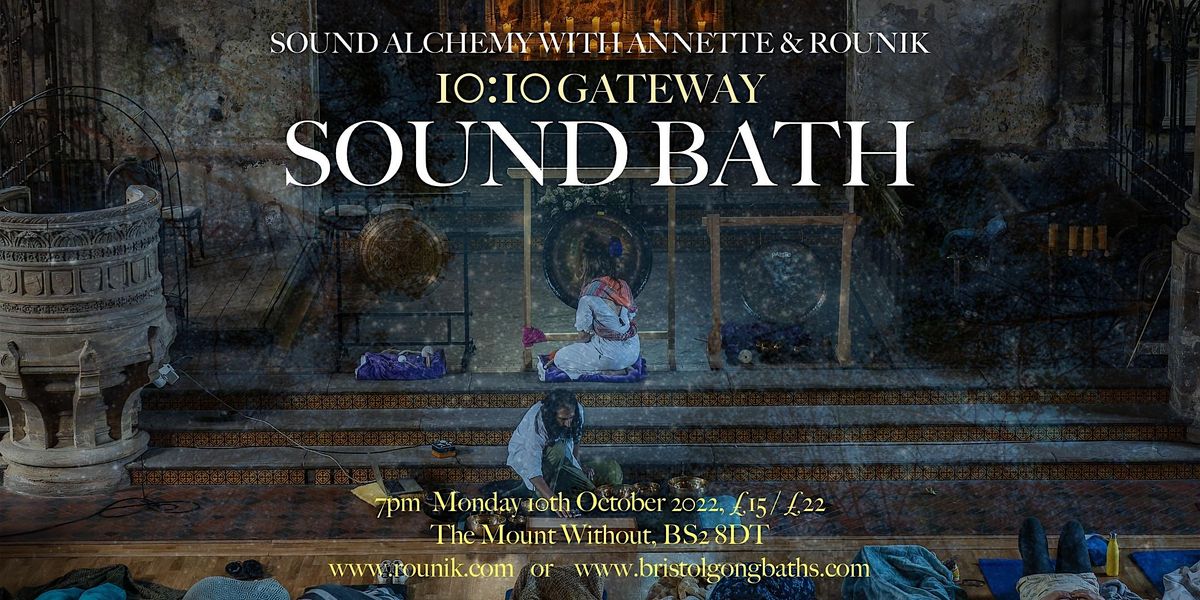 Sacred Sound Bath with Annette & Rounik