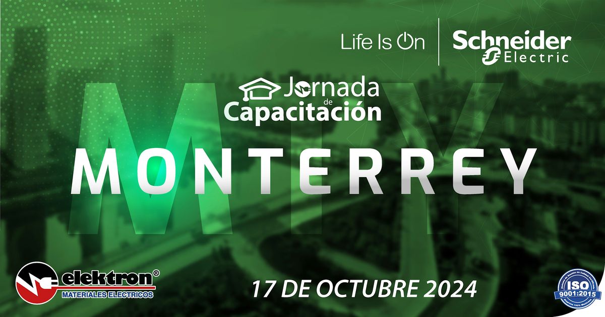 Jornada de Capacitaci\u00f3n Schneider - Monterrey