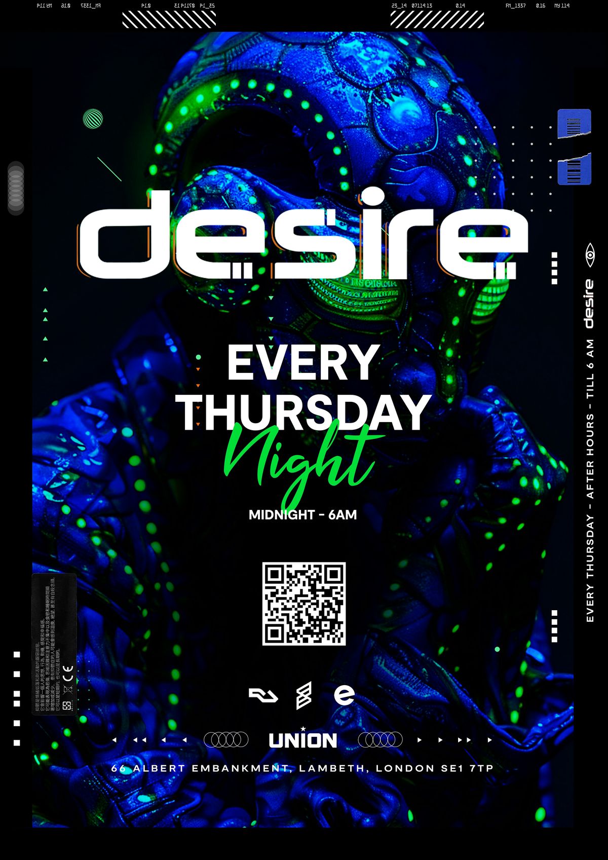 Desire - Your WEEKLY THURSDAY After Party, This Week with Ella de Vuono