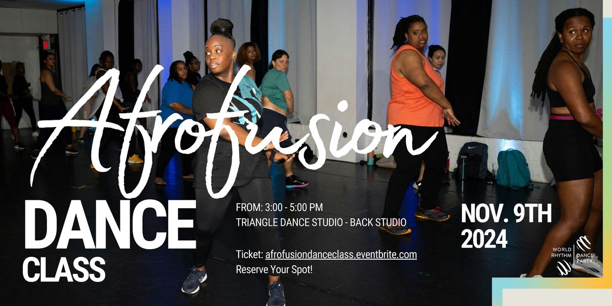 Afrofusion Dance Class