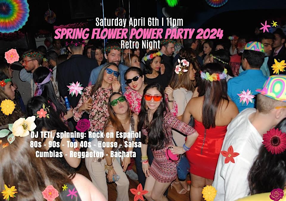 SPRING FLOWER POWER PARTY 2024