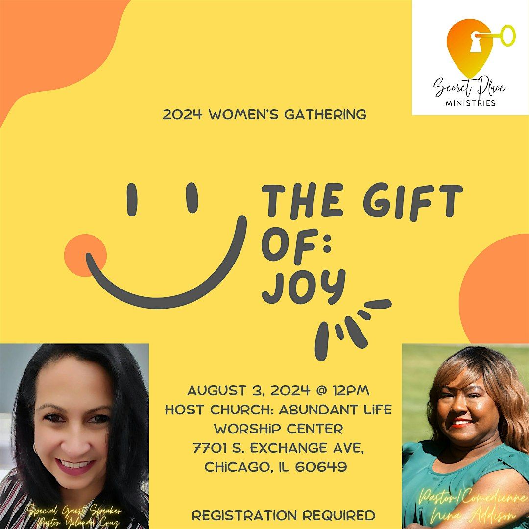 Secret Place Ministries presents\u2026The Gift of Joy (Brilla Bilingual Service)