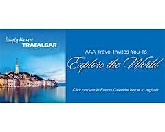 AAA Travel and Trafalgar Tours in person Travel Event