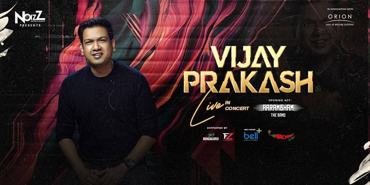 VIJAY PRAKASH LIVE IN CONCERT