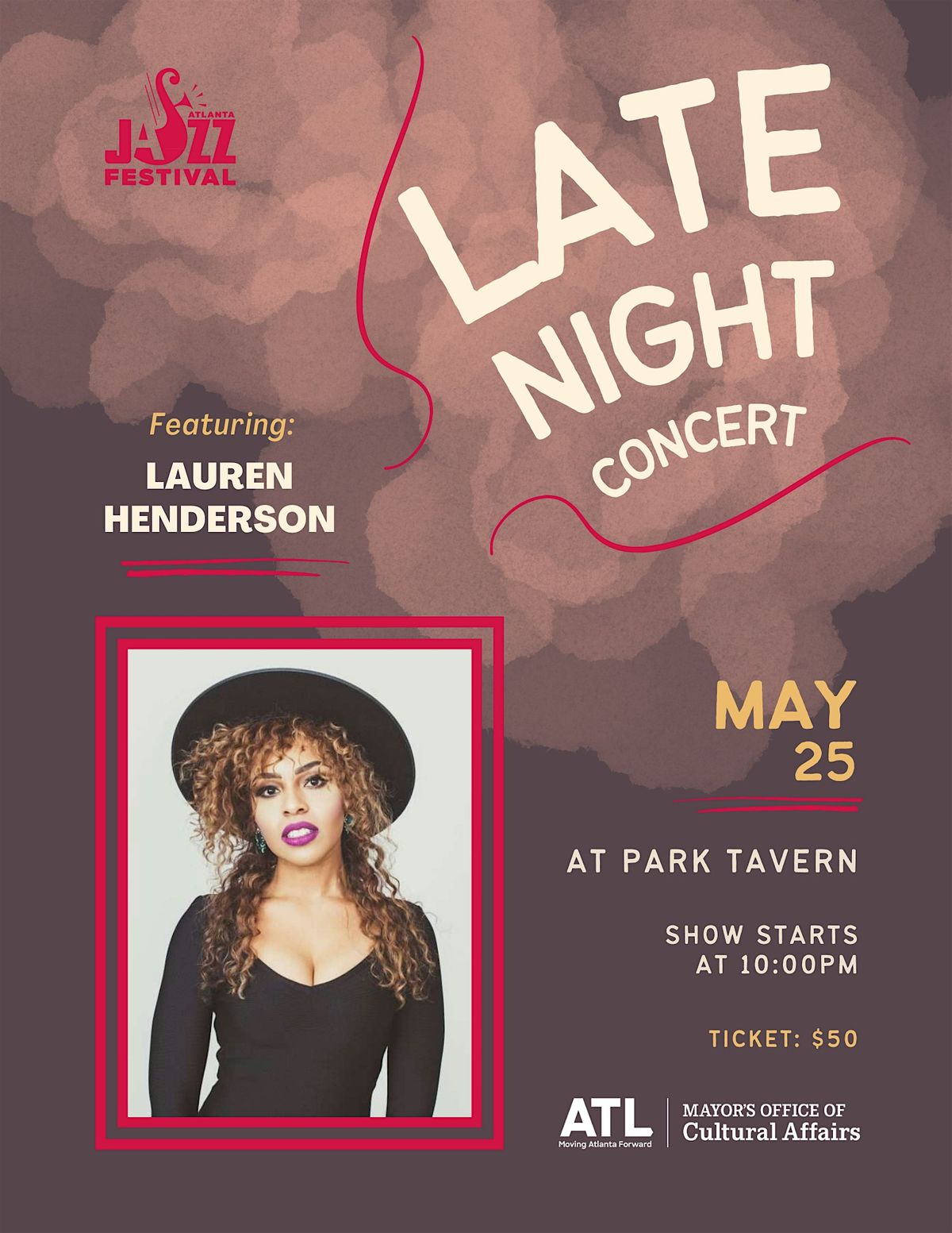 Atlanta Jazz Festival Late Night Concert featuring Lauren Henderson