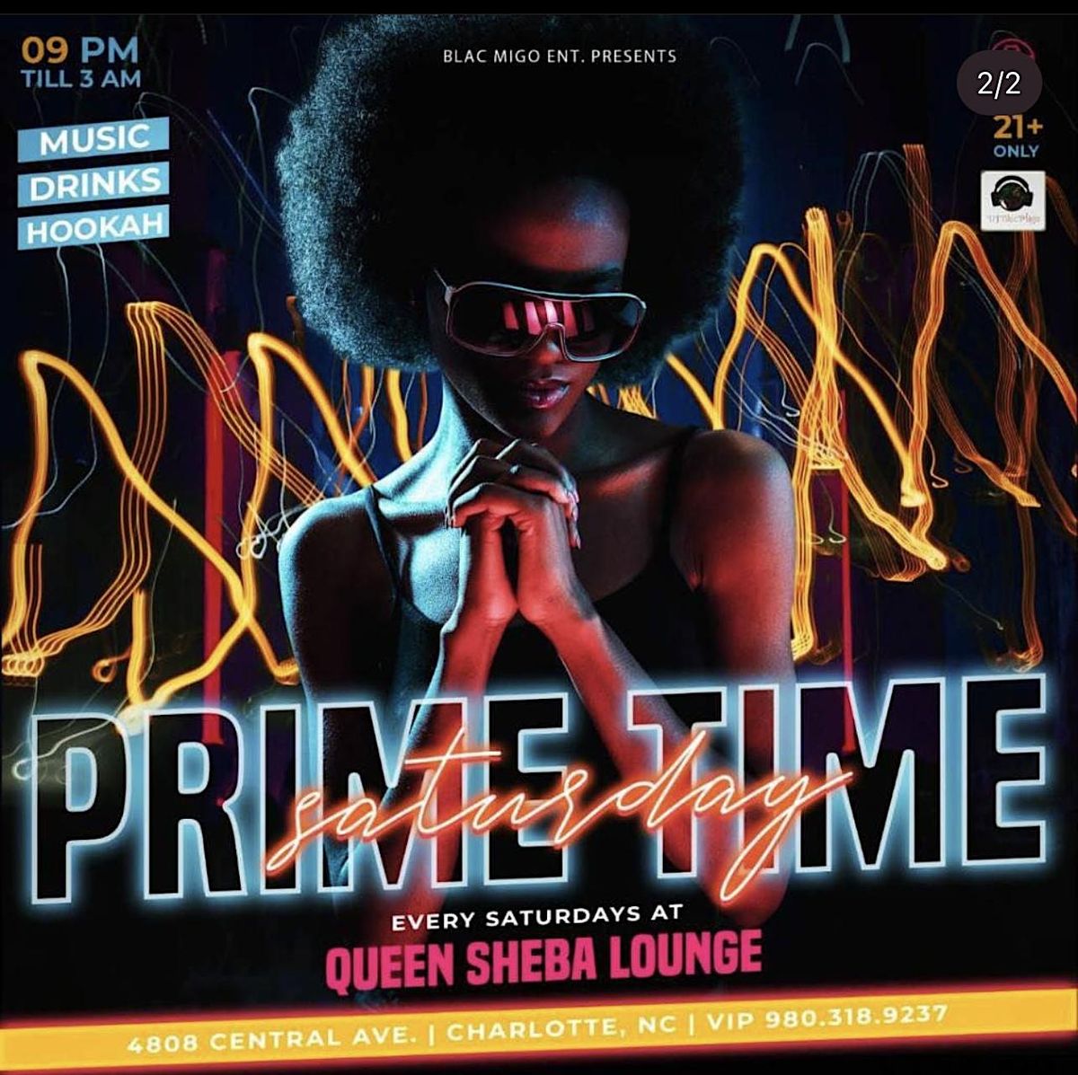 PRIME TIME SATURDAY (AFROBEATS PARTY)