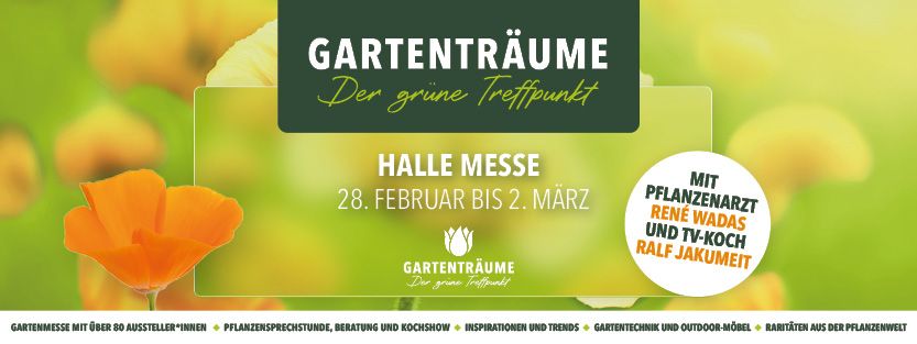 Gartentr\u00e4ume Halle (Saale) 2025