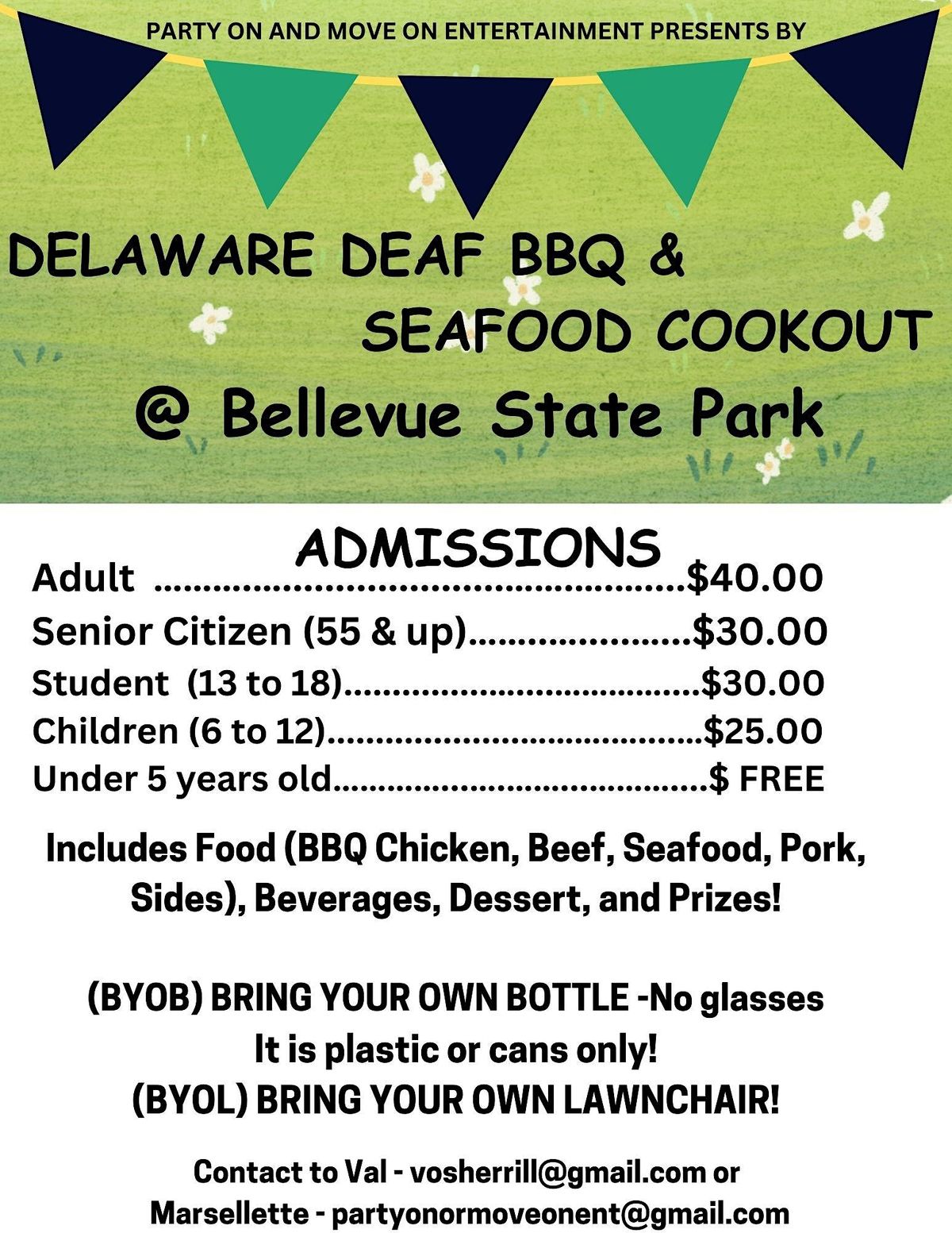 Deaf Delaware BBQ Cookout!