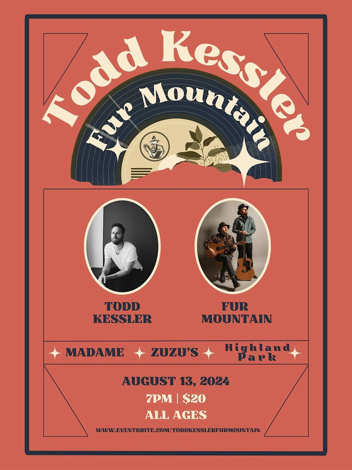 Todd Kessler & Fur Mountain Live at Madame ZuZu's