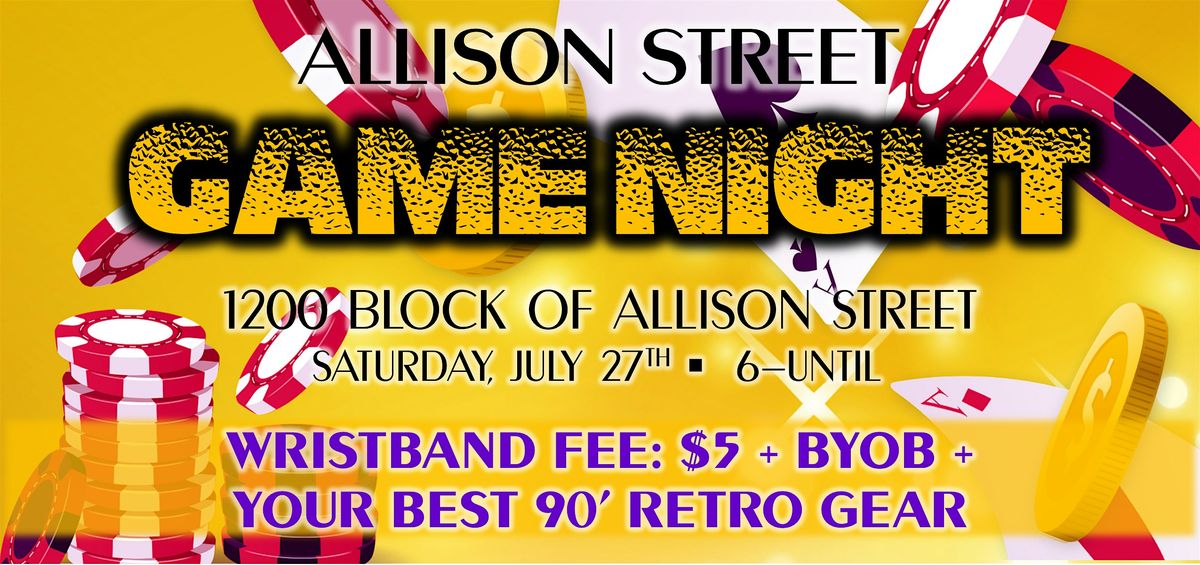 Allison Street Game Night