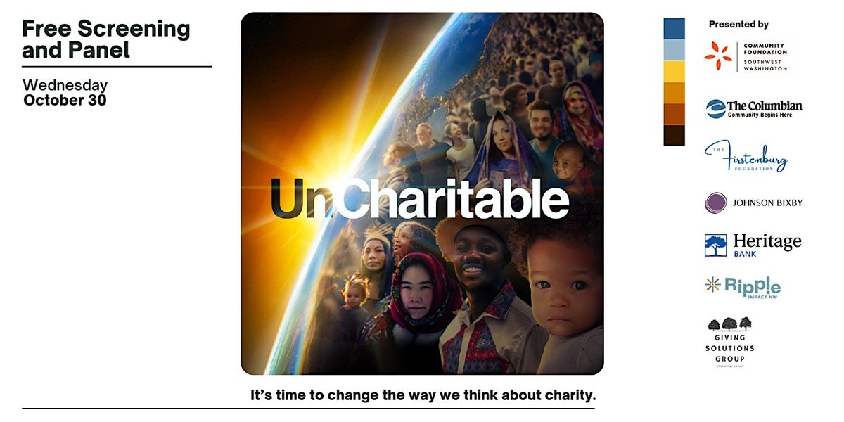 UnCharitable: A documentary and dialogue event