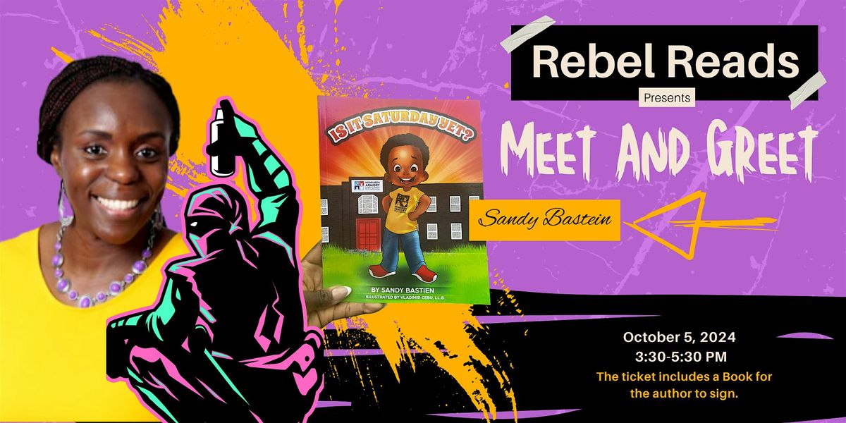 Deepen Family Bonds Through Reading: A Special Meet & Greet Event with Author Sandy Bastien!