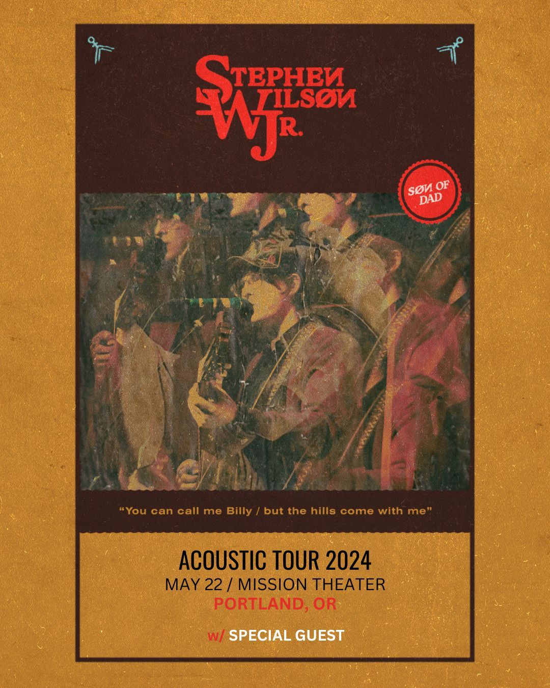 Stephen Wilson Jr. Acoustic Tour 2024