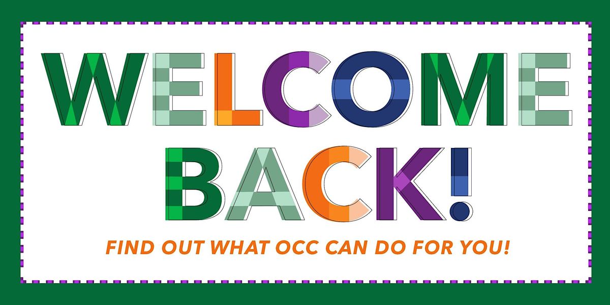 Welcome Back Celebration - Orchard Ridge Campus