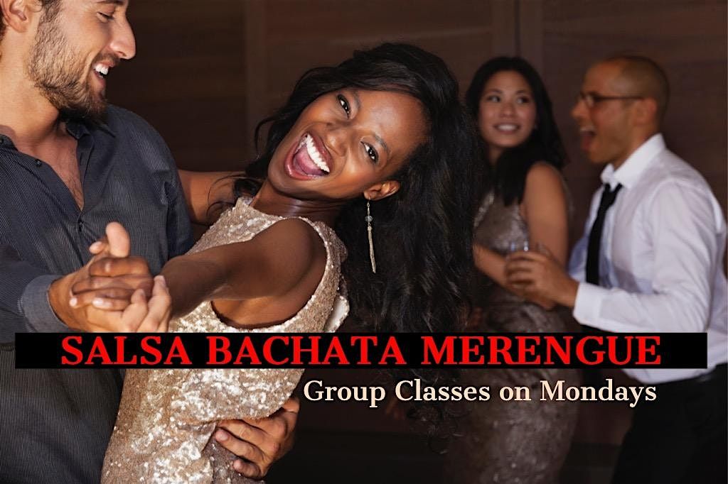 Salsa, Bachata and Merengue 4 weeks group classes on Mondays