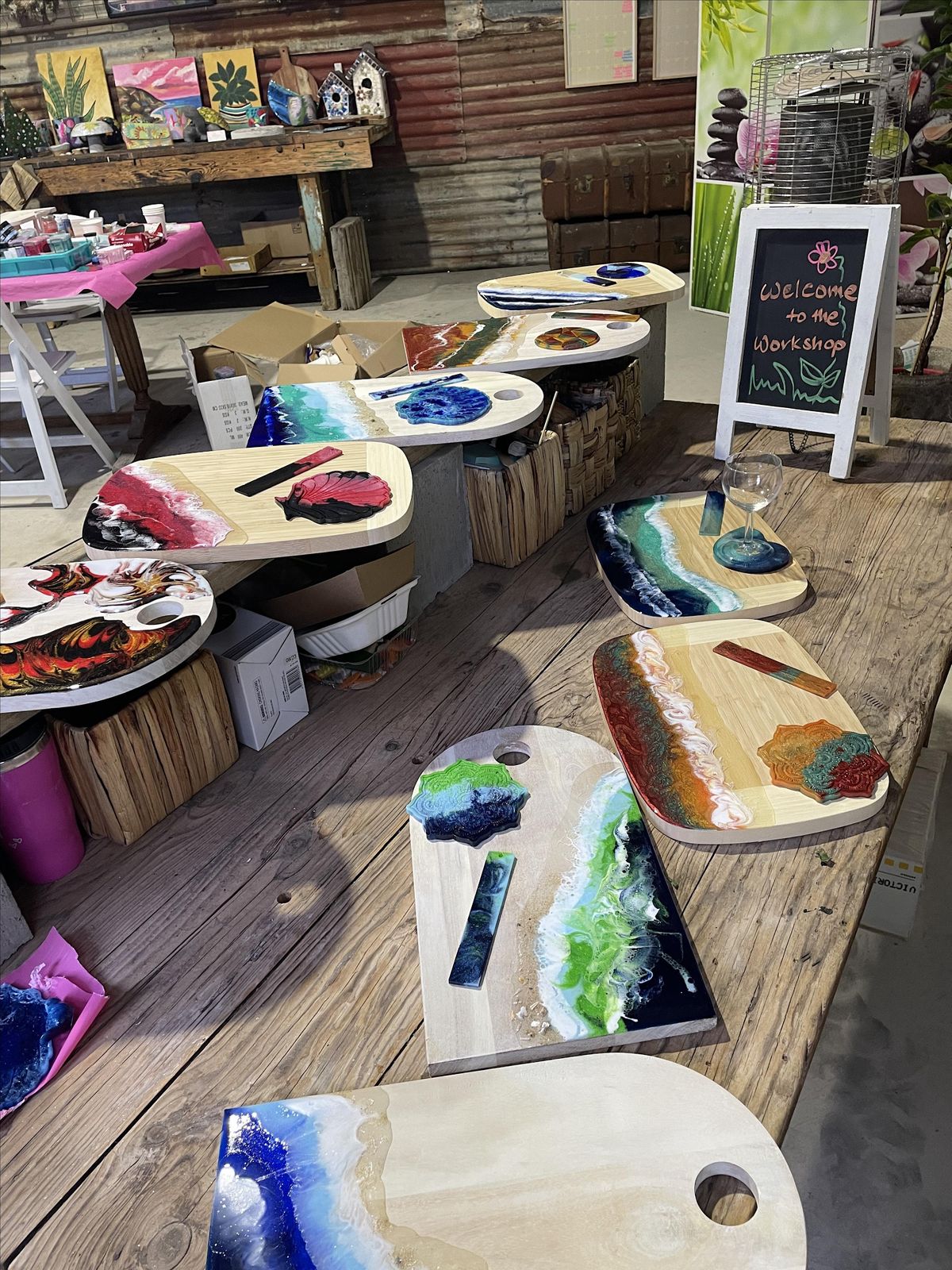 Resin art workshop (HORSHAM)