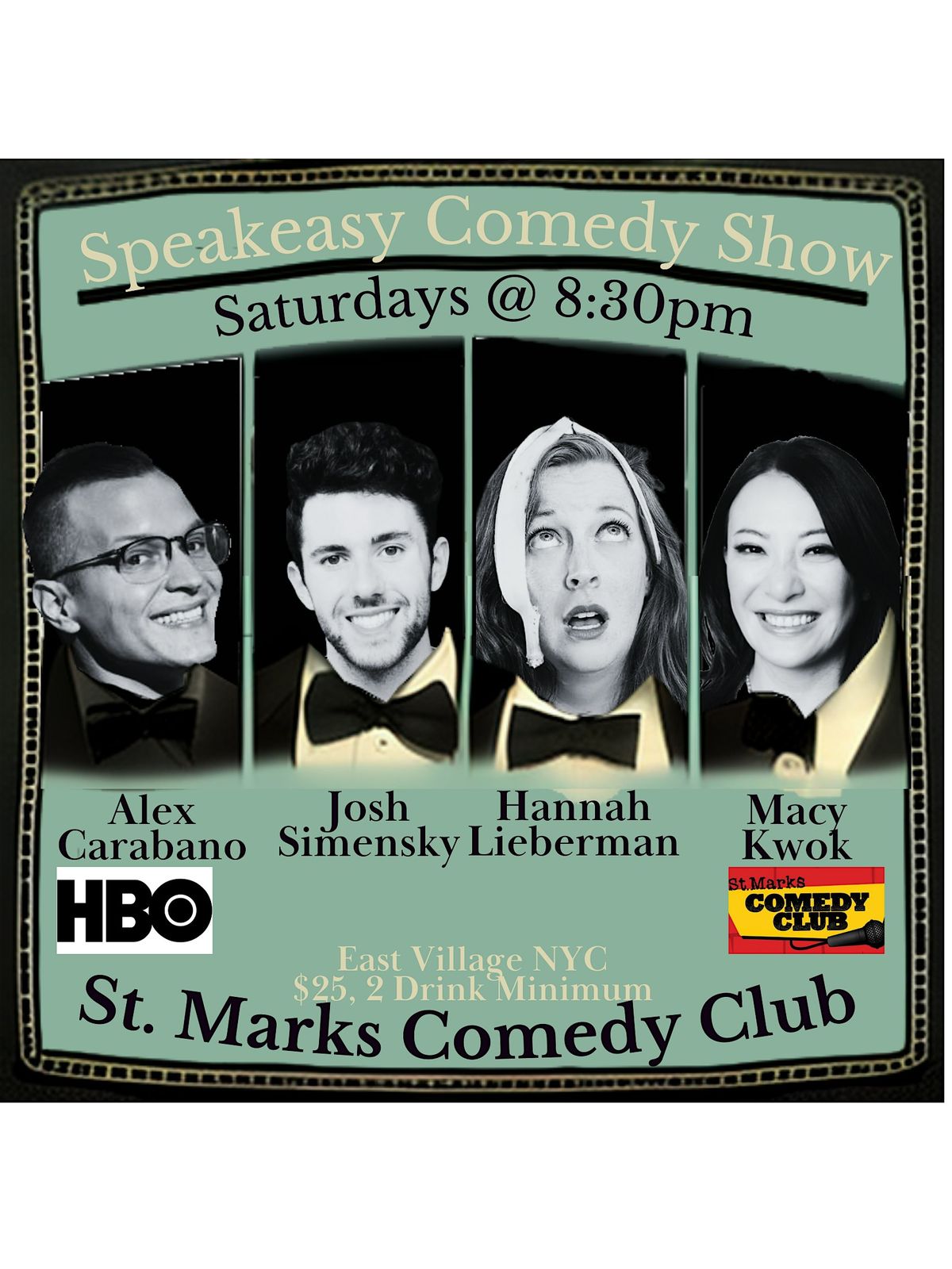 Saturday Night Comedy Show @ St. Marks Comedy Club