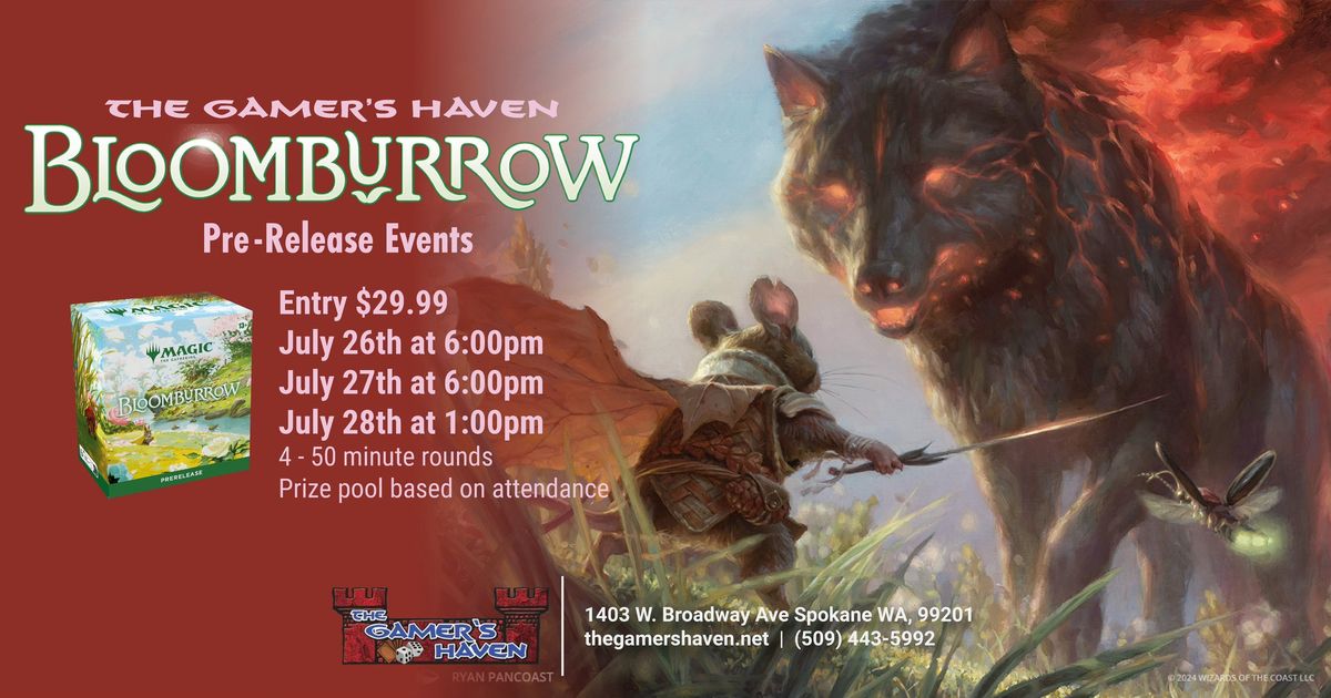Bloomburrow Pre-Release Event
