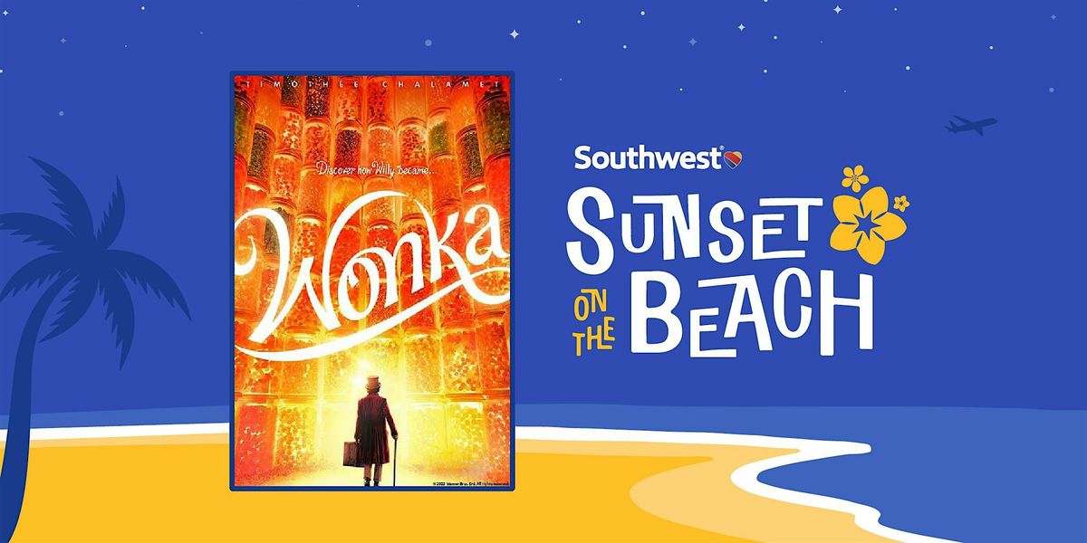 Sunset on the Beach Free Movie Night | Wonka