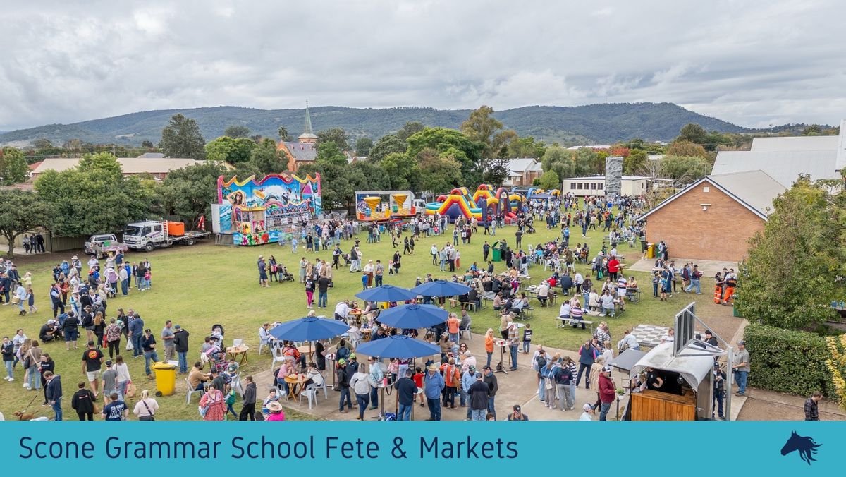 Scone Grammar School Fete & Markets