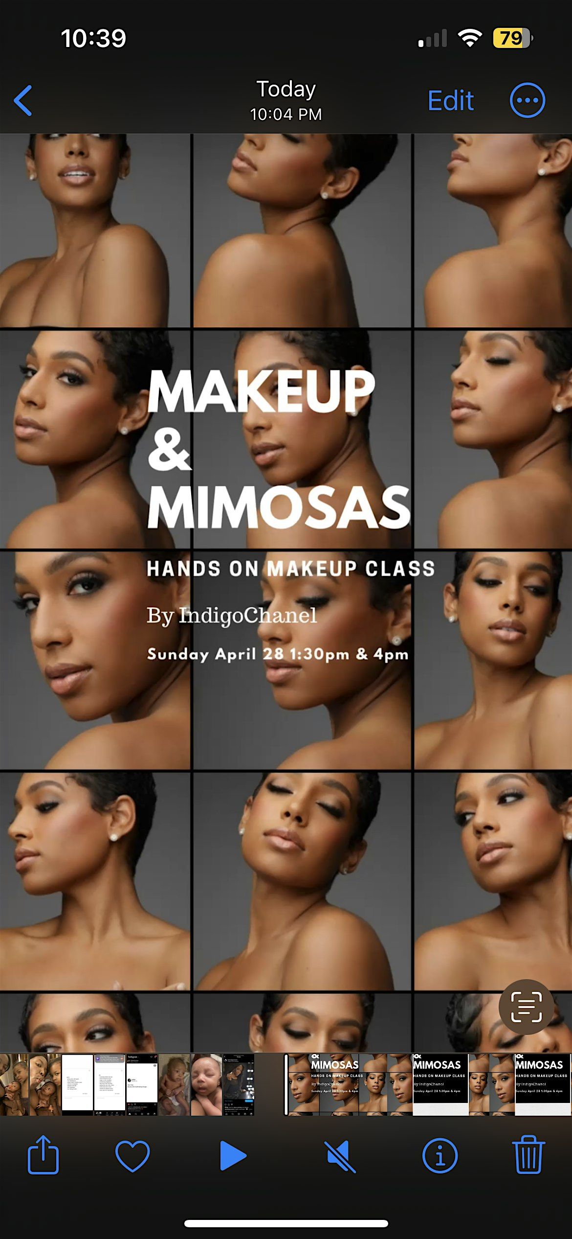 Makeup & Mimosas Hands on Makeup Class