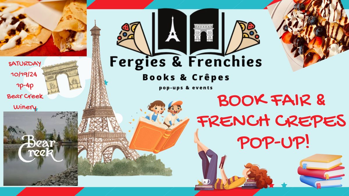 Book Fair & French Crepes at Bear Creek Winery 