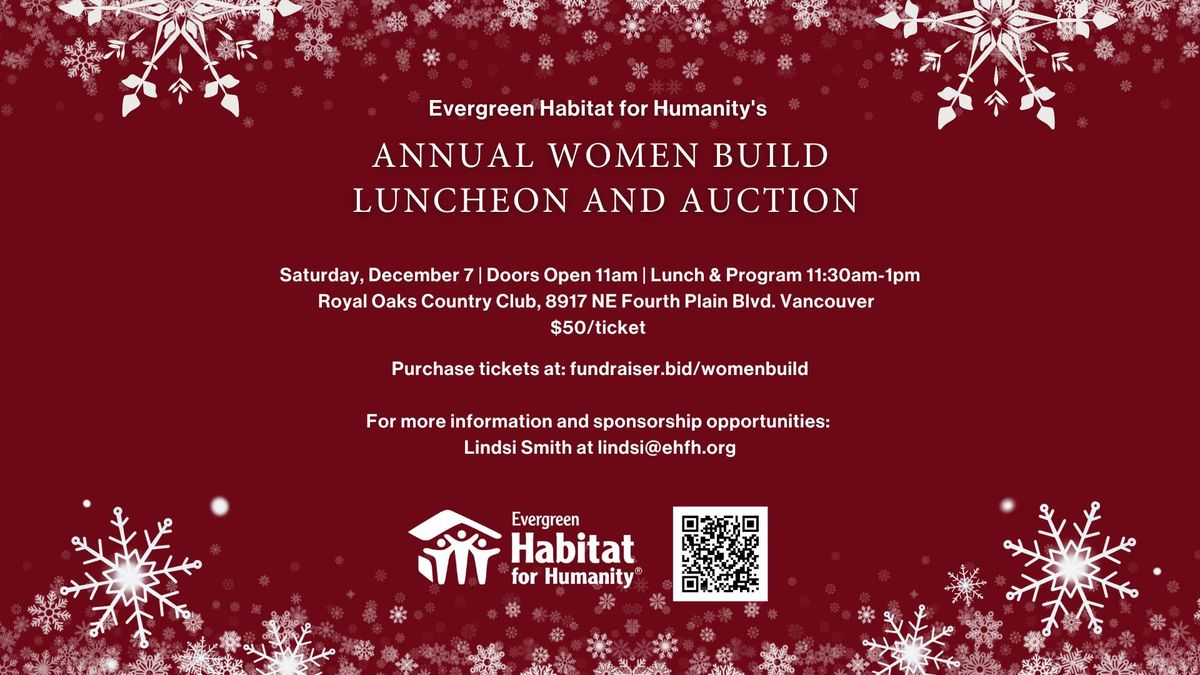 Women Build Holiday Lunch and Auction 