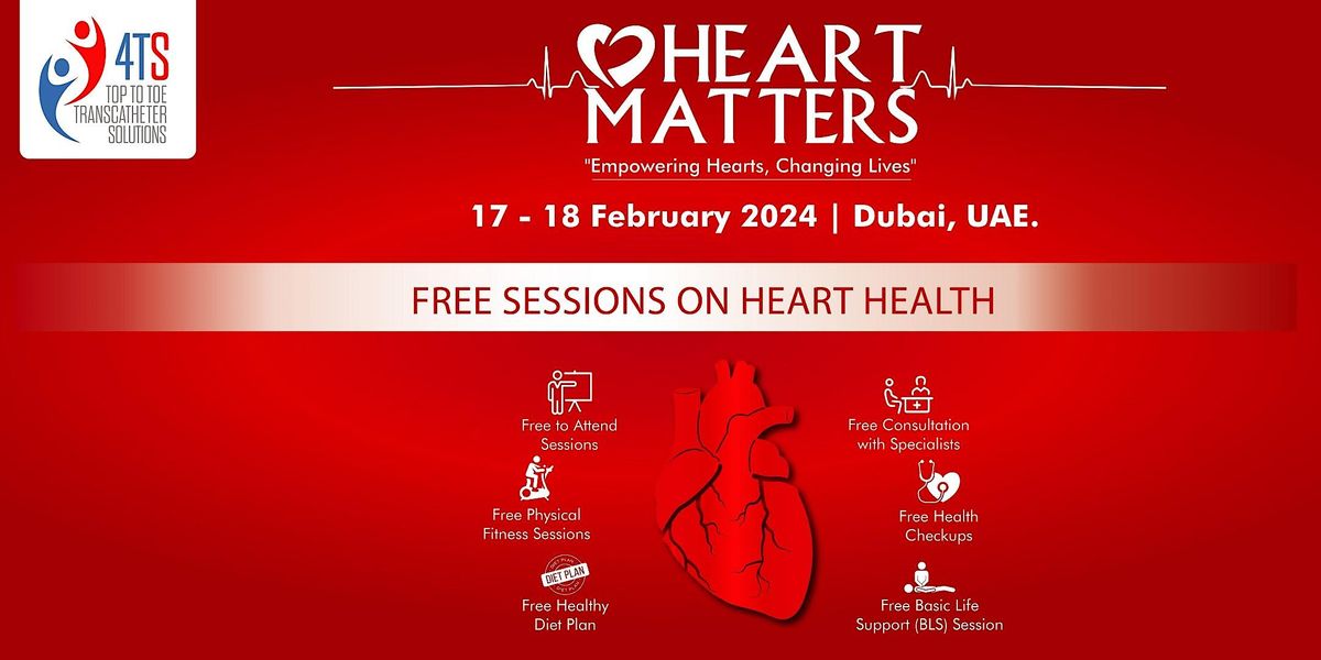 Heart Matters 2024- Free Seminar on Heart Health