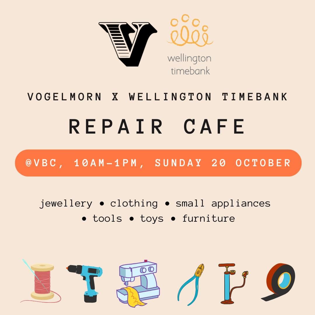 VBC X Wellington Timebank Repair Cafe 