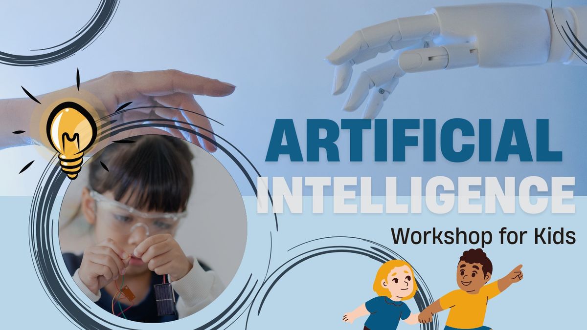 AI Workshops for kids ages 8-16