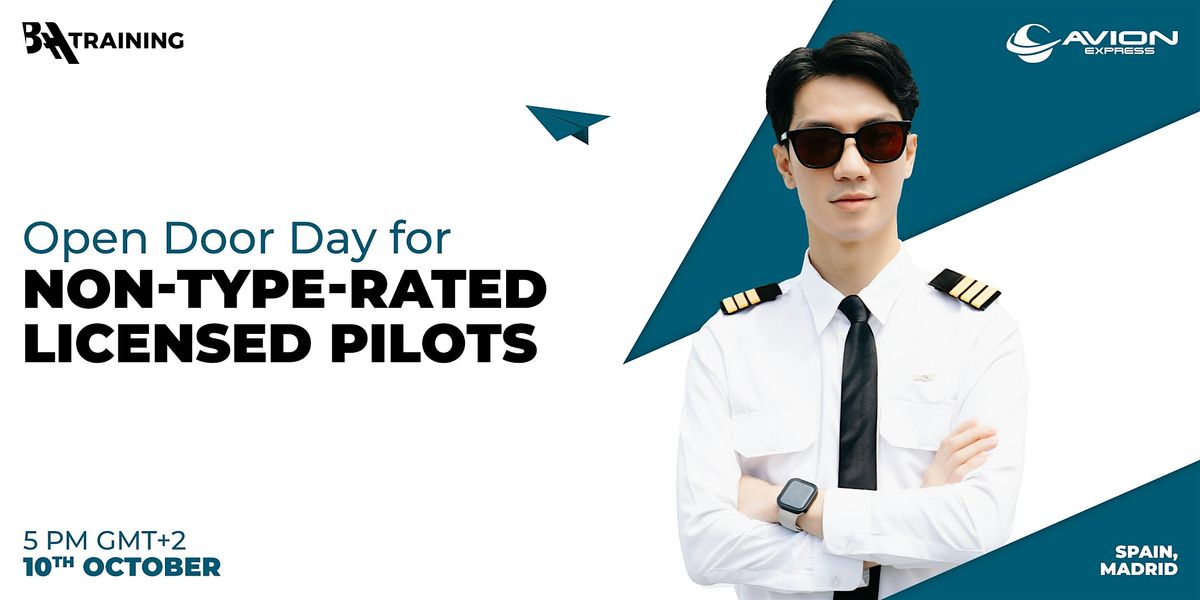 Live Event: Recruitment Day for Non-Type Rated Pilots in Spain, Madrid