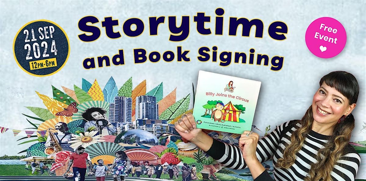 Storytime and Book Signing at Hidden River Festival 2024