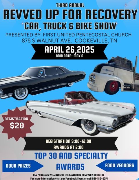 Revved Up for Recovery Car, Truck & Bike Show 