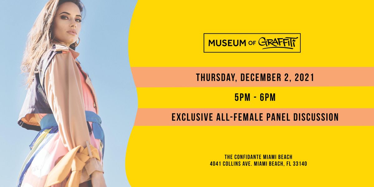 All-Female Panel Discussion with Yes Julz at Museum of Graffiti Beachside