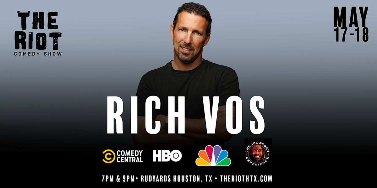 The Riot Comedy Club presents Rich Vos
