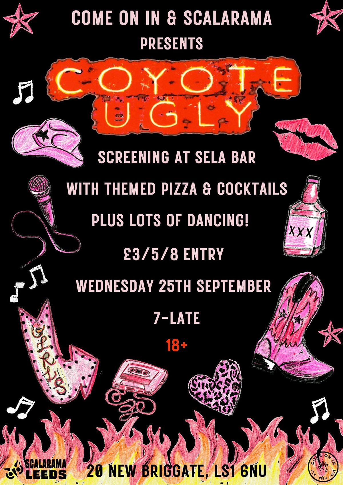 Come On In Presents... Coyote Ugly party!