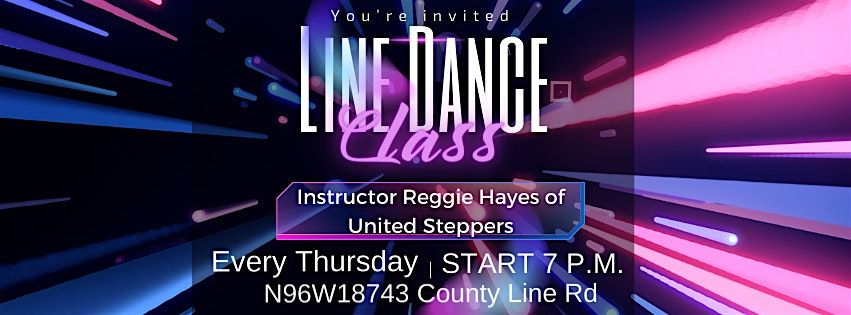 Line Dance Class by Instructor Reggie Hayes of United Steppers